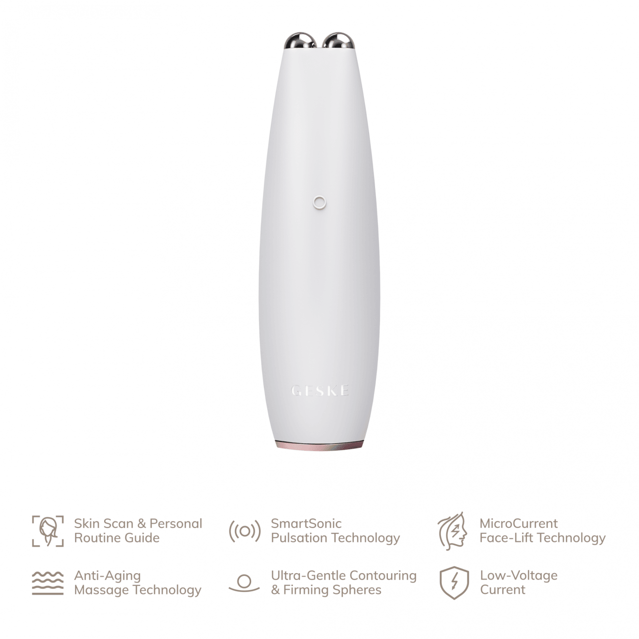 Geske MicroCurrent Face-Lift Pen | 6 in 1 Starlight - Reflexions Salon