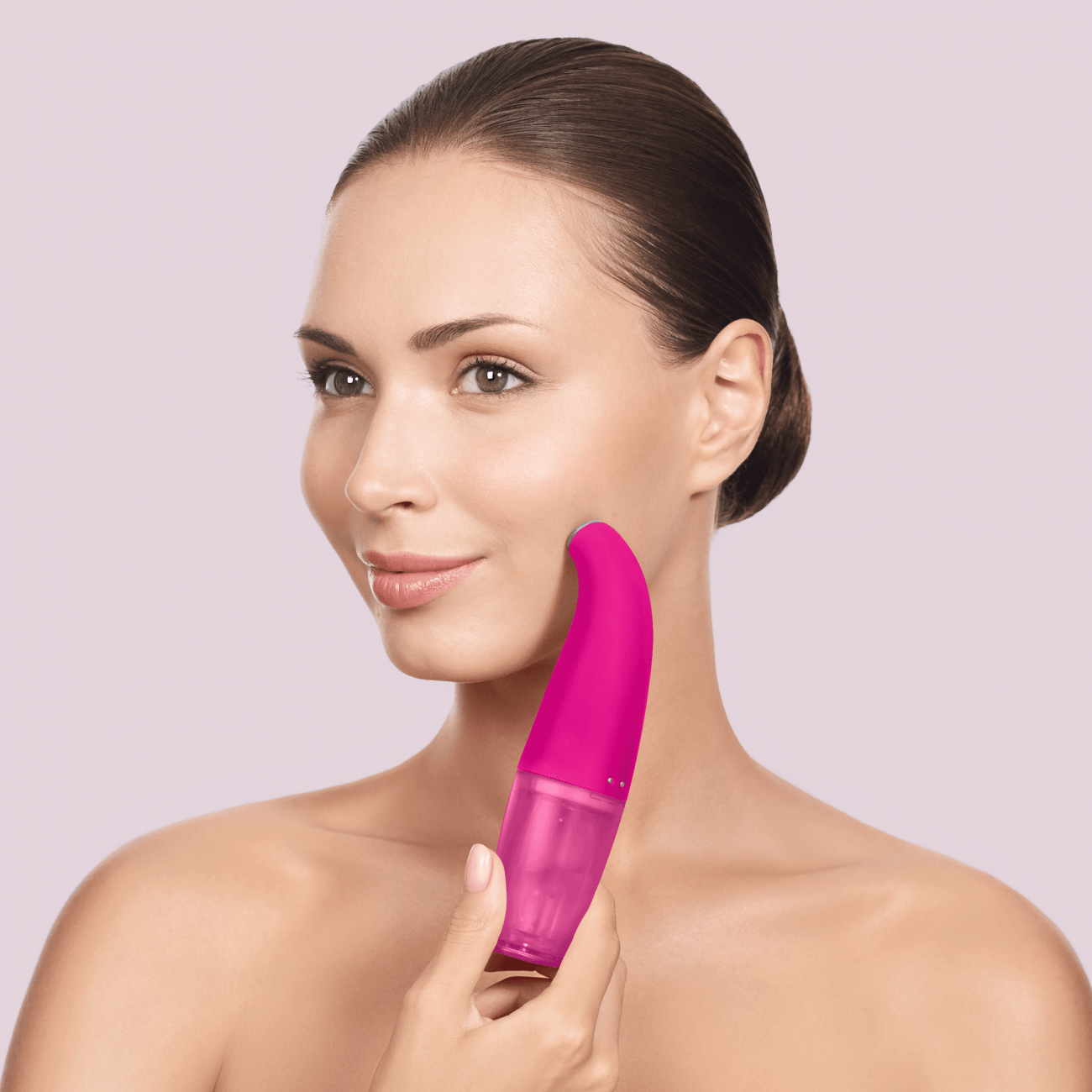 Geske Aqua-Stream Face Cleanser | 8 in 1 Magenta - Reflexions Salon