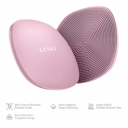 Geske Facial Brush | 4 in 1 Pink - Reflexions Salon