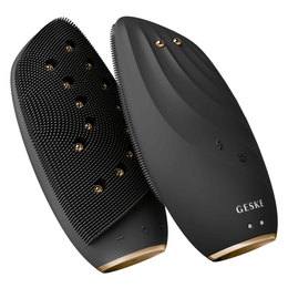 Geske Sonic Thermo Facial Brush & Face-Lifter | 8 In 1 Gray - Reflexions Salon