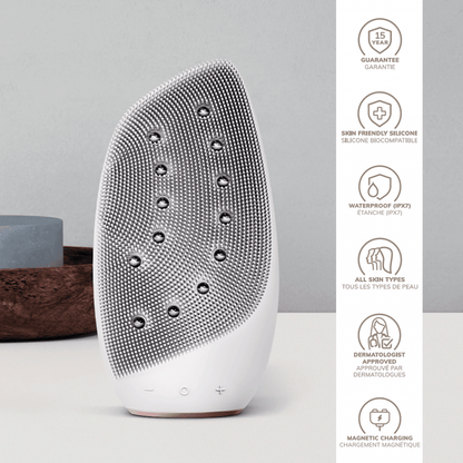 Geske Sonic Thermo Facial Brush & Face-Lifter | 8 In 1 Starlight - Reflexions Salon