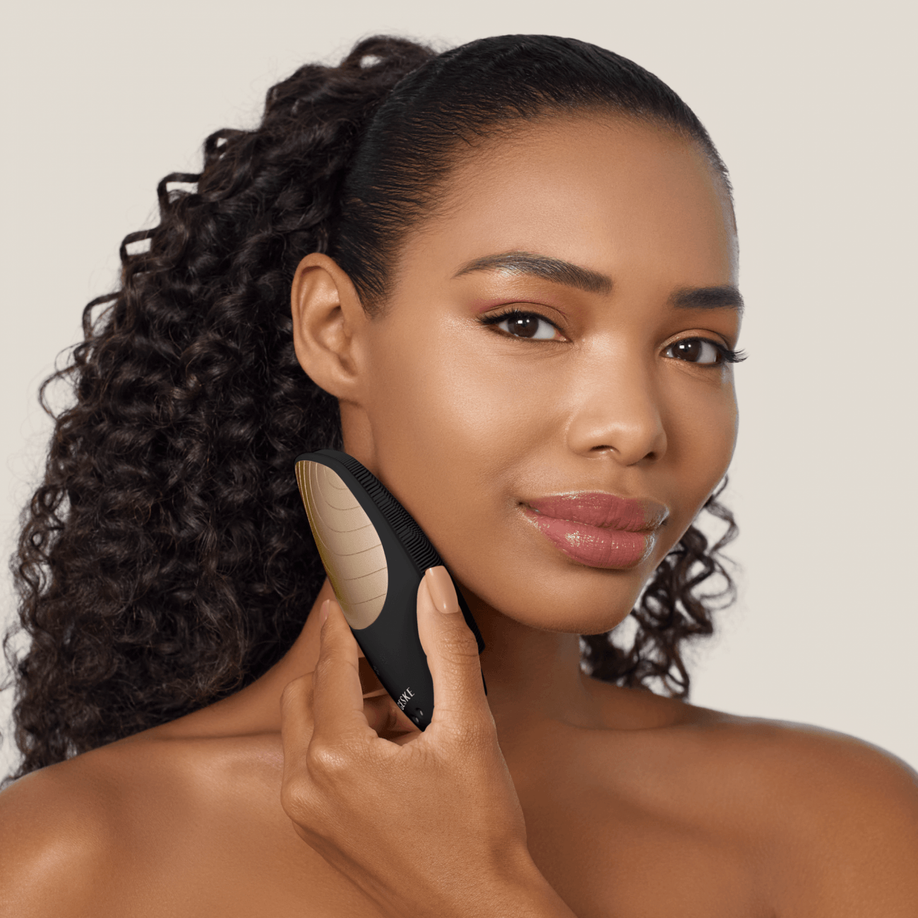 Geske Sonic Thermo Facial Brush | 6 in 1 Gray - Reflexions Salon
