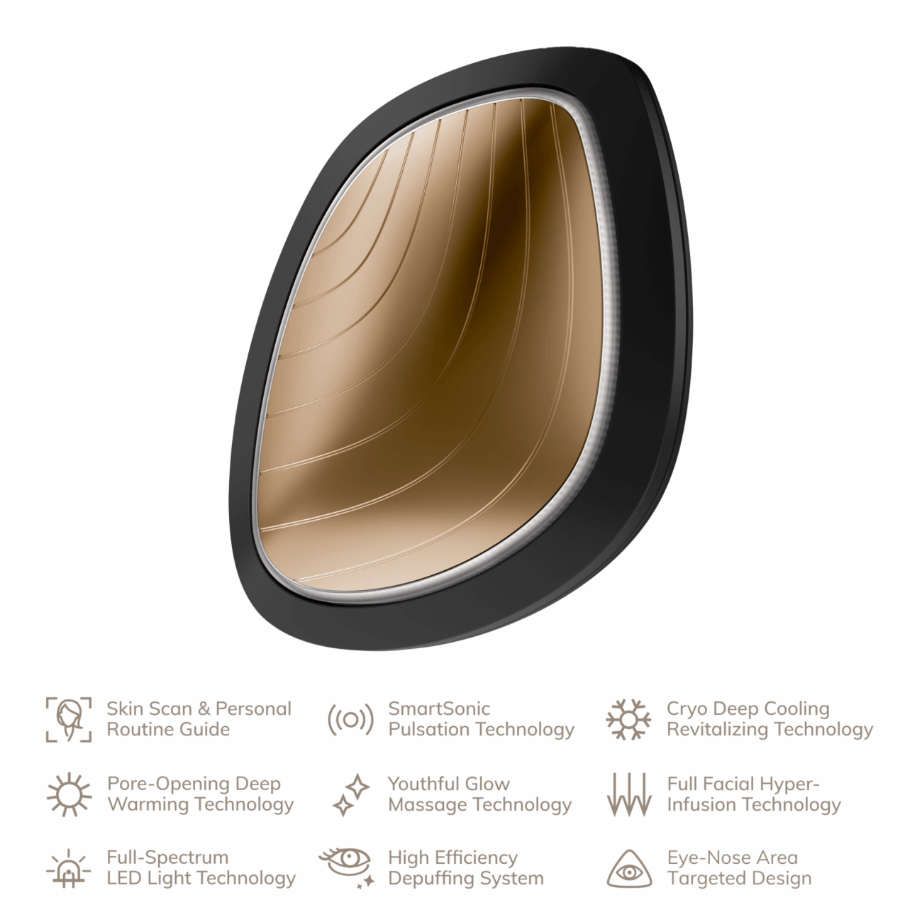 Geske Sonic Warm & Cool Mask | 9 in 1 Gray - Reflexions Salon