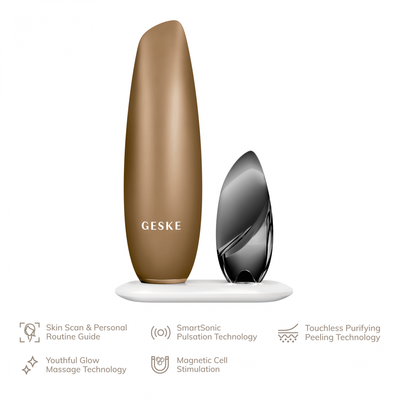 Geske Touchless Magnetic Peeling Mask | 5 in 1 Gray - Reflexions Salon